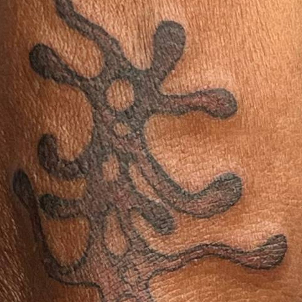 FL-06 glyph — healed on skin
