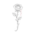 FL-13 thorn rose — flash design